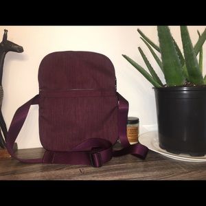 Maroon lululemon athletica bag